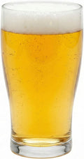 Restaurantware-16 Ounce Tulip Beer Glasses, Set Of 12 Fine-Blown Stout Beer Glasses - Tulip-Style, Tempered, Clear Craft Glass, Dishwasher-Safe, For Beers, Ales, or Cocktails