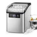 VITESSE Nugget Ice Makers Countertop,44lbs in 24Hrs, 9 Ice Cubes Ready in 6 Mins 9 Sizes,Auto-Cleaning Ice Makers Portable Ice Machine for Home Kitchen Office Party & Large Families