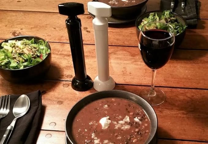 Tablestick Salt and Pepper Grinder Set