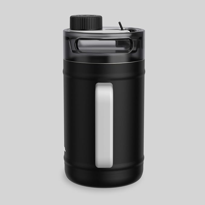 bubba 52 oz Insulated Stainless Steel Water Keg - Large Reusable Water Bottle Drinking Jug - Insulated Keg for Everyday Hydration, Lead-Free and BPA-Free, Office Siren