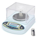Lab Scale 3000gx0.01g,0.01g Accuracy High Precision 13 Unit Digital Analytical Balance, Electronic Laboratory Precision Gram Scale,Digital Scale with Windshield(with 500g Calibration Weight)