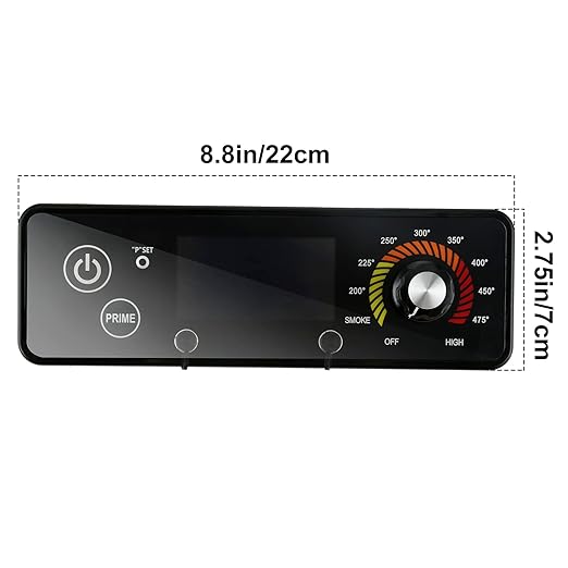 AC03P9 Digital Thermostat Controller Board Replacement for Pit Boss Wood Grills, with Meat Temperature Probe, Replaces PB820D2/PB440D2/PB1150G/PB850G/PB550G/PB820, 120V 60Hz