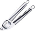 Westmark 18362270 Stainless Steel Garlic Press, Does It Right the First Time, Silver/Gray