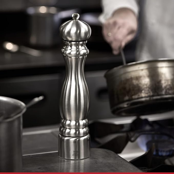 Peugeot Paris Chef u'Select Stainless Steel 30cm - 12" Salt Mill