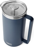 YETI Rambler 64 oz. French Press Coffee Maker, Navy