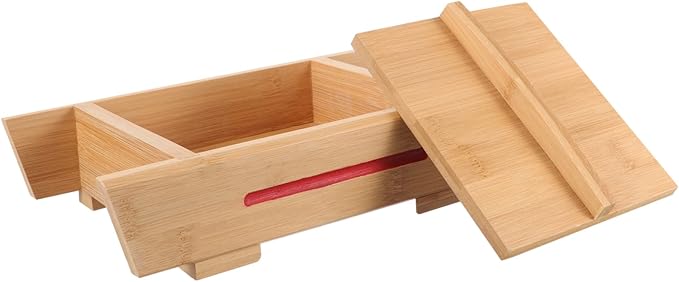 Tofu Maker Wooden Tofu Press Mold for Homemade Tofu Cheese DIY Tofu Making Tool with Smooth Surface for Firm Tofu and Silken Tofu Preparation