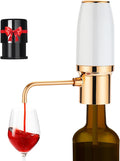 BLUBYEES Electric Wine Aerator Pourer with Stopper, Automatic Wine Bottle Dispenser Machine with USB Rechargeable and Multi-Smart Wine Decanter, Best Wine Gifts for Wine Lovers