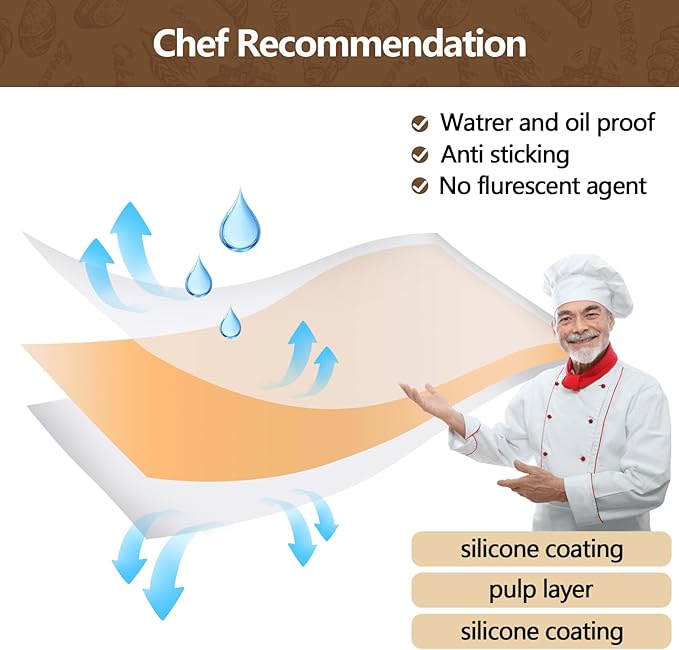 UBeesize Air Fryer Paper Liners Disposable For Ninja, 200 PCS Non Stick Parchment Paper For Ninja DZ201/DZ401 Dual, Oil Proof, Water Proof Food Grade Air Fryer Accessoriess(Rectangle - 8.6"X5.5")