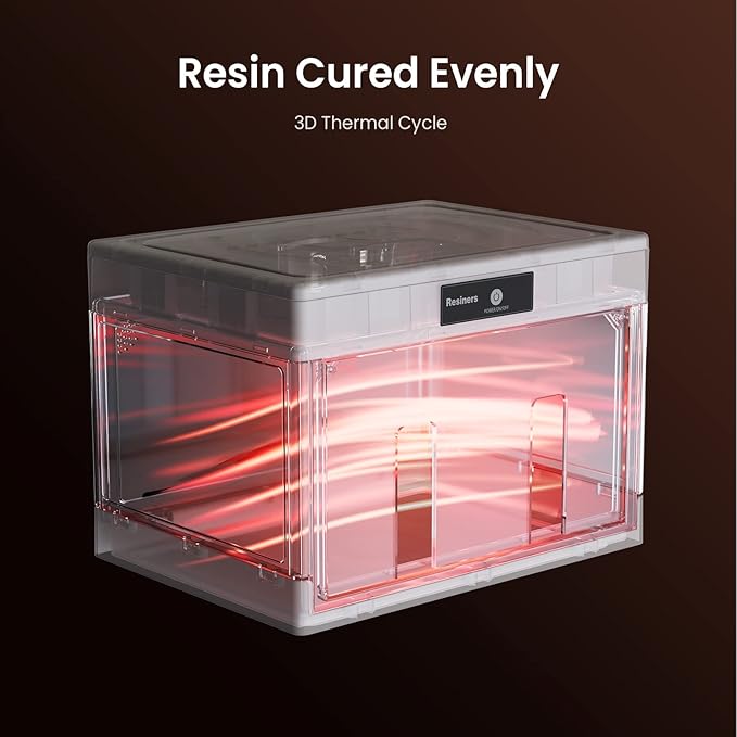 Resiners Resin Dryer for Cup Turner, 1 Hour Tumbler Craft Finished, Epoxy Resin Curing Machine for Cup Turners for Tumblers, Resin Tools for Fast Drying