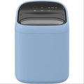 Ice Maker Countertop, 9 Cubes in 6 Mins, 33 lbs per Day, Portable Bullet Ice Machine, Self-Cleaning Ice Makers with Basket and Scoop, Ideal for Home, Kitchen, Camping, RV (Bule)