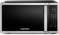 Chefman Compact Countertop Microwave Oven 0.7 Cu. Ft., 700W with 10 Power Levels, 3 Cooking Presets with One-Touch Express Cook, 2 Defrost Settings, Child Safety Lock, & Mute Button – Stainless Steel