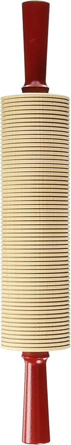Bethany Housewares Wood Rolling Pin Corrugated Bulk