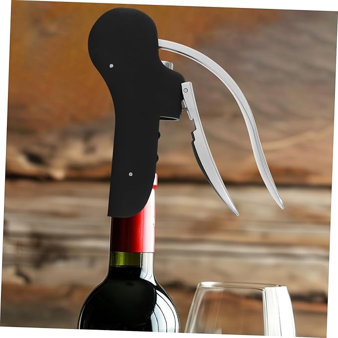 SHOWERORO Corkscrew Wine Opener Lever Pump Manual Handheld Corkscrew for Wine Bottles Easy to Use