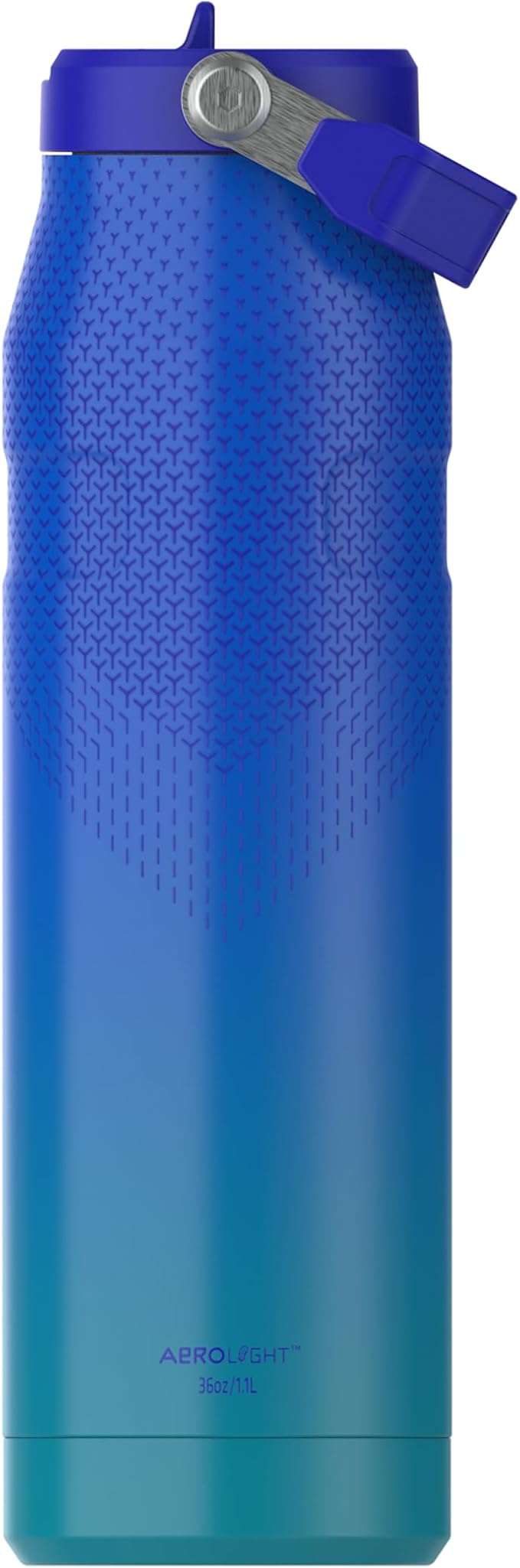 Stanley 1913 Flip Straw Sports Water Bottle 1.06L - Pacific Hypergrip | 15 Hours Cold - 4 Days Iced - BPA-Free - Leak Resistant - Dishwasher Safe - Fits Cup Holder