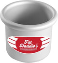Fat Daddio's Round Cake Pan, 3 x 3 Inch, Silver