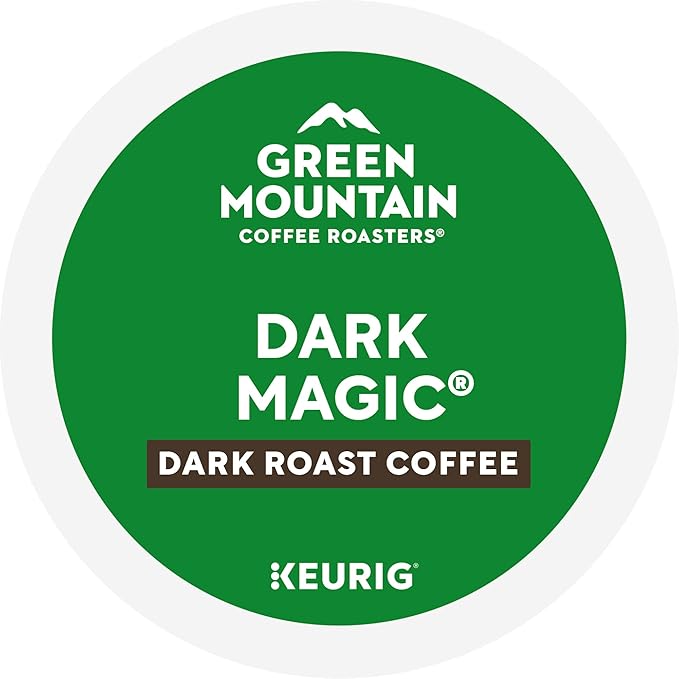 Green Mountain Coffee Roaster Dark Magic Keurig Single-Serve K-Cup Pods, Dark Roast Coffee, 32 Count