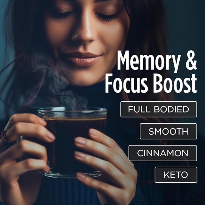 VitaCup Decaf Genius Keto Coffee Pods with MCT Oil, Turmeric and B Vitamins for Focus in Single Serve Pod Compatible with K-Cup Brewers Including Keurig 2.0, 16 Ct
