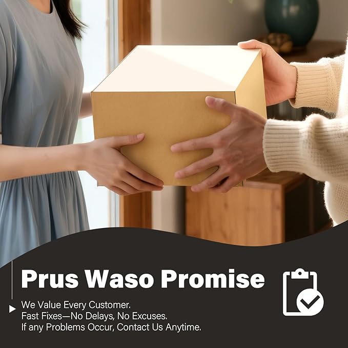 Prus Waso Black Soap Dispenser for Kitchen Sink, Hand and Dish Soap Dispenser with Stainless Steel Pump, Perfect for Gold Kitchen Accessories. (Gold & Black)
