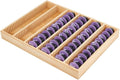 CUTHOLLOW Bamboo Coffee Pod Drawer Organizer for Coffee Pod Storage(About 60 Pods), Campatible with Coffee Pods for Kitchen, Office, Coffee Station