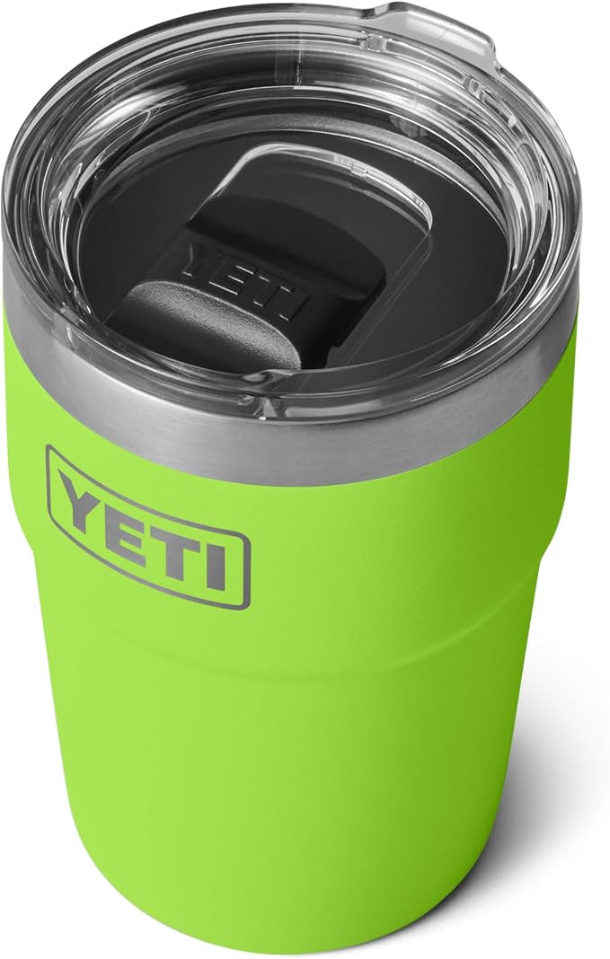 YETI Rambler 16 oz Stackable Tumbler, Vacuum Insulated, Stainless Steel with MagSlider Lid | Stackable