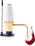 Electric Wine Aerator Decanter Pourer Automatic Dispenser with USB Rechargeable Retractable Tube for Wine Lovers