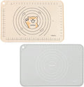 2 Pack Silicone Pastry Mat 24"*16" Extra Thick Non Stick Baking Mat