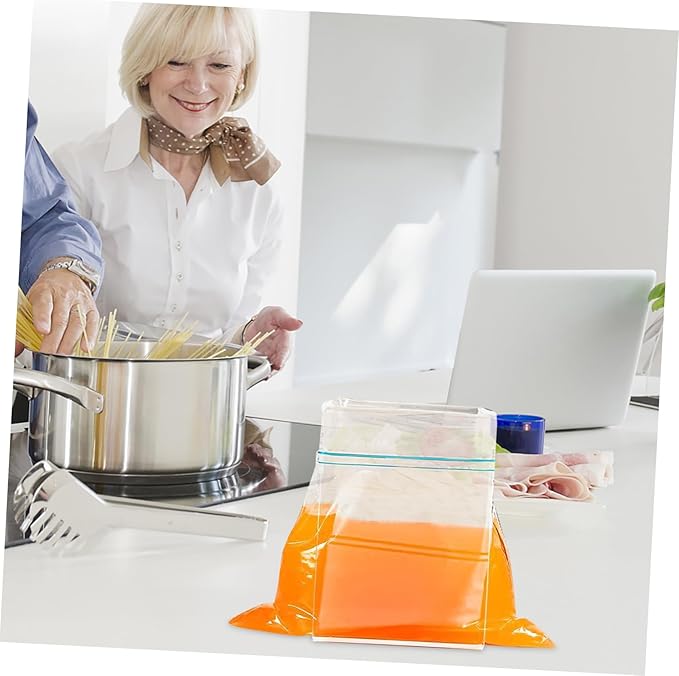 Bag Holder Stand for Meal Prep Space-saving Freezer Bag Support for Easy Filling Stable Storage for Food Preparation and Leftovers