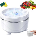 2026 Upgraded Fruit And Vegetable Washing Machine,Titanium Electrolysis Produce Cleaner,Ipx7 Waterproof Cordless Device For Berries & Meat For Fruits, Vegetable & More (1PCS)