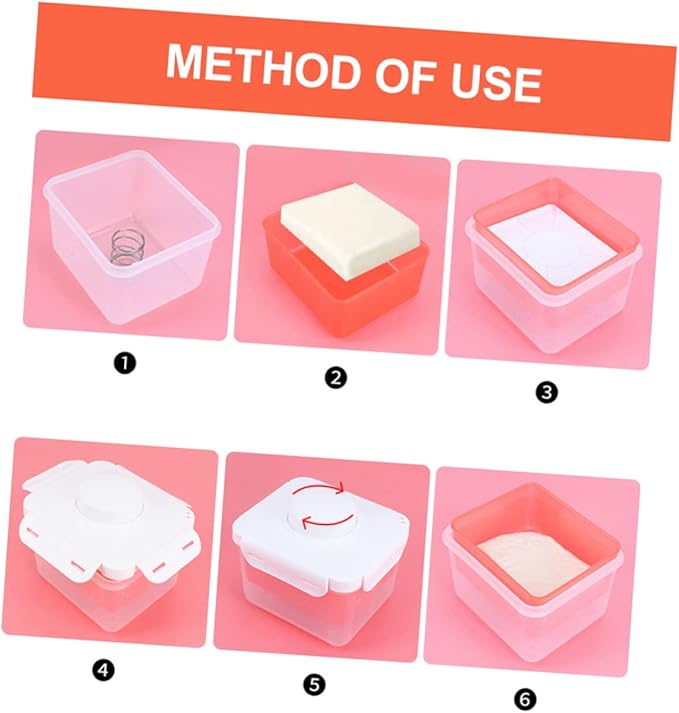 Domestic Squeeze Box Tofu Press Cube Drain Tool Home Drain Container Easy Operation