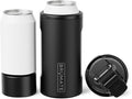 BrüMate Hopsulator Trio 3-in-1 Insulated Can Cooler for 12oz / 16oz Cans + 100% Leak Proof Tumbler with Lid | Insulated for Beer, Soda, and Energy Drinks