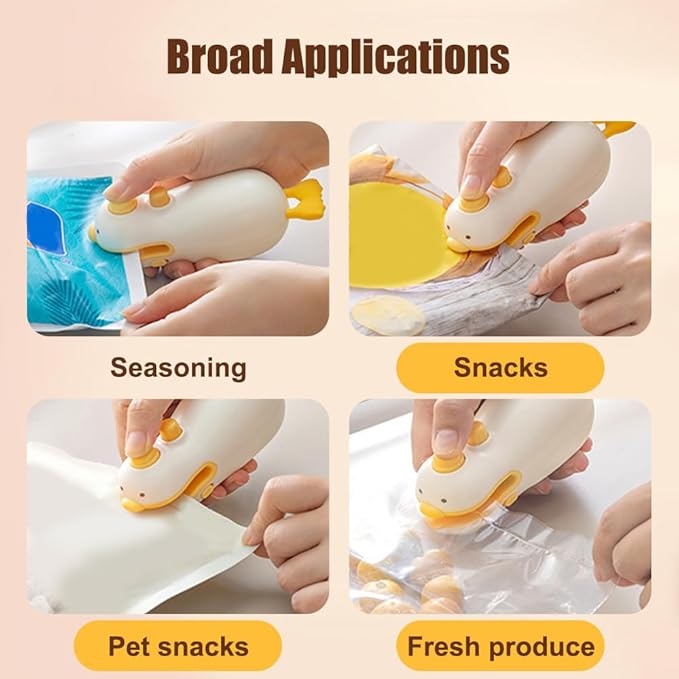 Vacuum Sealer Food Heat Sealing Machine Preservation Preserving Mini Bag