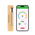 Smart Bluetooth Meat Thermometer with App, Wireless Digital Food Thermometer for BBQ Grilling, 1000°F Heat Resistant, IP68 Waterproof, Long Range for iOS Android