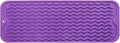 MicoYang Silicone Dish Drying Mat for Multiple Usage,Easy clean,Eco-friendly,Heat-resistant Silicone Mat for Kitchen Counter,Sink,Bar,Bottle,or Cup Purple M 17 inches x 6 inches