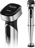 Turelar Cordless Immersion Blender with Rchargeable Battery, Portable Hand Blenders with Adjustable Speed, Hand Held Stick Mixer for Effortless Blending Shakes, Smoothies, Soups, Puree or Baby Food