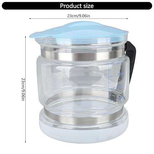 Countertop Distiller Replacement Container Large Capacity Distilled Water Collector Glass Filter Pitcher Distilled Container for Beauty Care