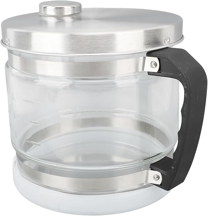 Cryfokt 4L Glass Distilled Water Container Clear Compatible with Most Countertop Stills