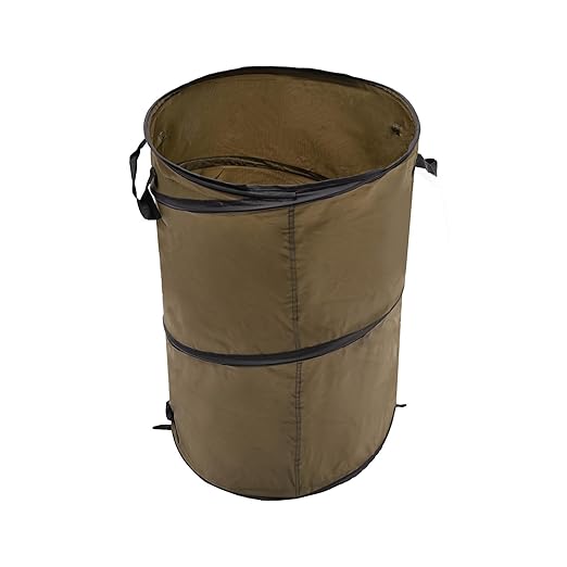 Restaurant Trash Can Cabinet, 30Gallon Commercial Trash Cans with Tray Holder & Canvas Trash Bag, Wooden Garbage Receptacle Indoor Trash Bin for Restaurant Cafeterias Schools Hotel Office Etc