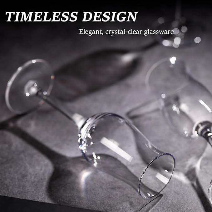 Cognac, Brandy, Whiskey,Tequila and Dessert Wine Snifter Glasses - Set of 4 - Professional 4oz Small Crystal Snifters Gift Sniffers for Sipping Neat Liquor - Liquor and Spirits Sippers