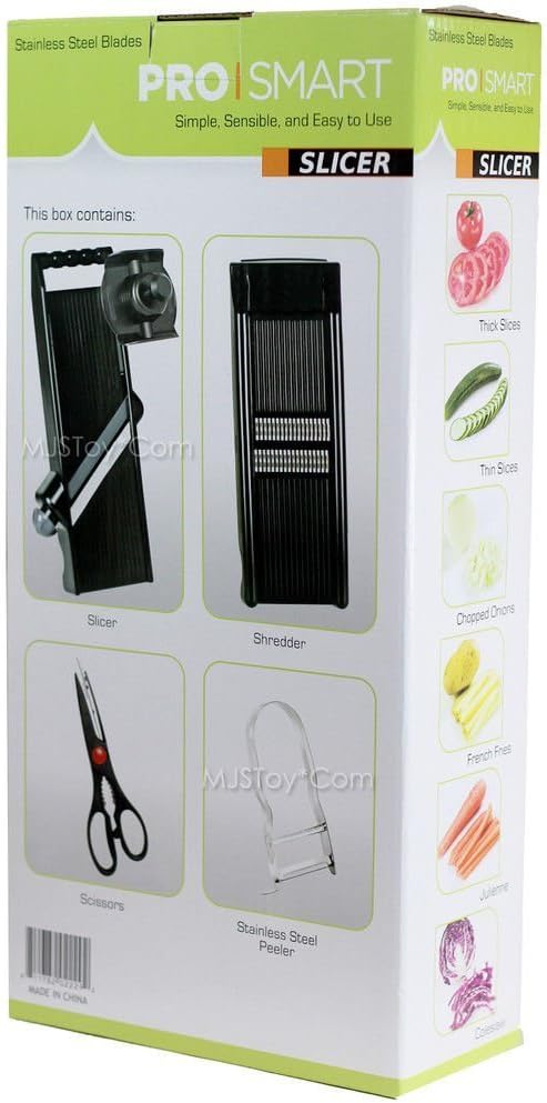 Professional Shredder, Slicer, Chopper, Scissor and Peeler by Prosmart
