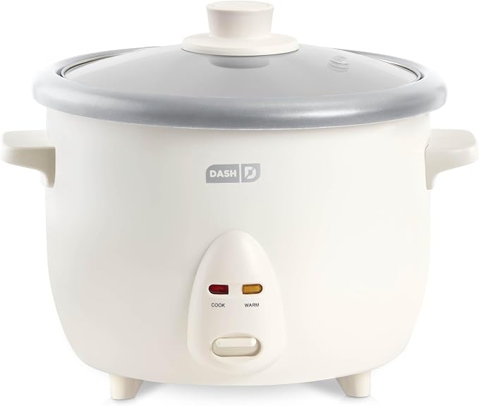 Dash Family Sized Rice Cooker - Large-Capacity Rice Cooker - Features Ceramic, Nonstick Surface & Keep Warm Function - Great for Convenient Meal Prep & Family Meals - 20 Cups Cooked / 10 Cups Uncooked