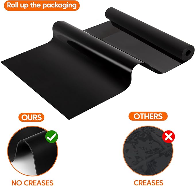Extra Large Silicone Mats for Kitchen Counter,24"x80"Heat Resistant Mat for Kitchen Island,Waterproof Multipurpose Countertop Protector,New Skin-Friendly Material Table Protector,Freely Cuttable,Black
