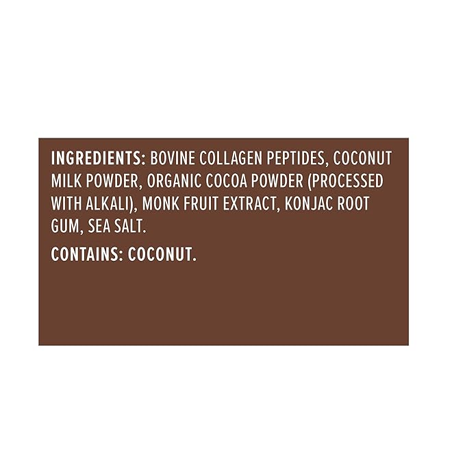 Primal Kitchen Chocolate Collagen Fuel® Drink Mix, Chocolate Coconut Collagen Peptides, No Dairy or Artificial Sweeteners, 15 Ounces