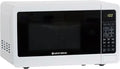 West Bend 0.7 Cu. Ft. Countertop Microwave Oven, 700W with 6 Pre-Programmed Cooking Settings, Speed Defrost, Electronic Control Panel, Rotating Glass Turntable, Add 30 Seconds Button, White