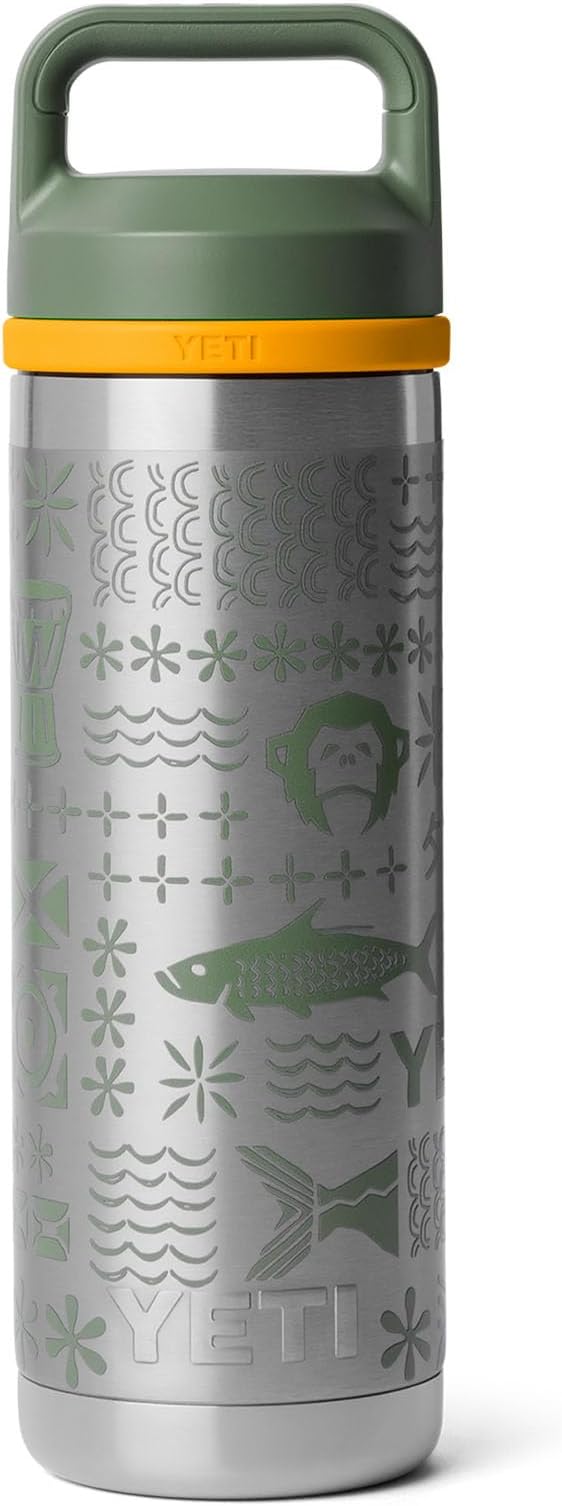 YETI Rambler 18 oz Bottle, Leakproof, Vacuum Insulated, Stainless Steel with Chug Cap, YETI x Howler