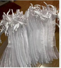 100pcs High-Density Nylon Mesh Bags for Fruits & Vegetables - Waterproof Insect Protection Net - 4(15x20cm)