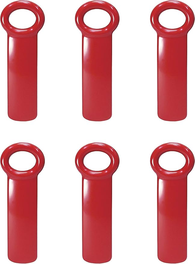 Brix 70712 JarKey Jar Opener - Pack of 6 - Red