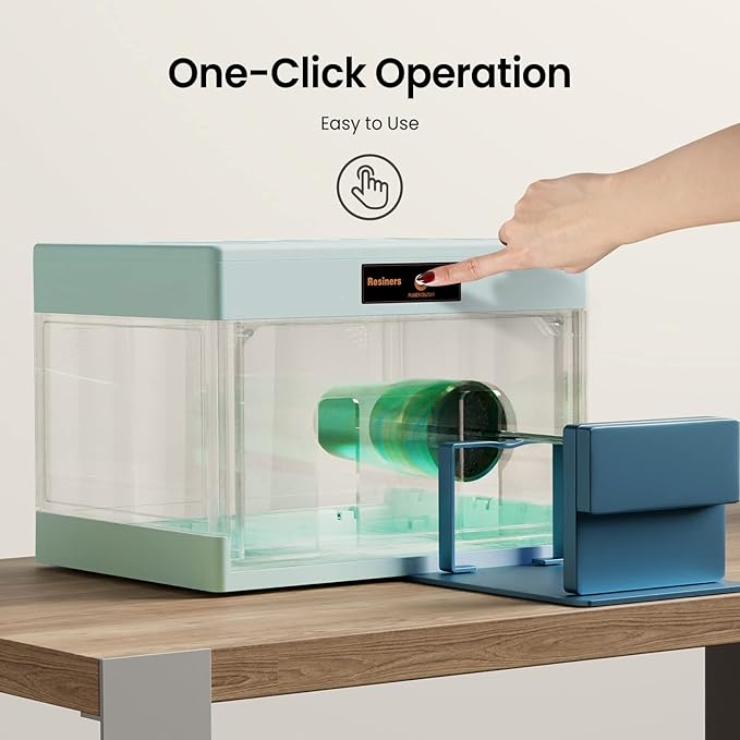 Resiners Resin Dryer for Cup Turner, 1 Hour Tumbler Craft Finished, Epoxy Resin Curing Machine for Cup Turners for Tumblers, Resin Tools for Fast Drying