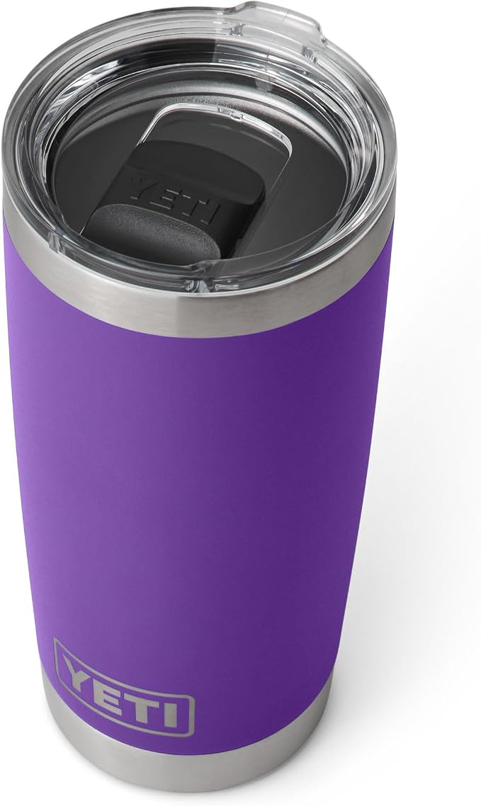 YETI Rambler 20 oz Stainless Steel Vacuum Insulated Tumbler w/MagSlider Lid