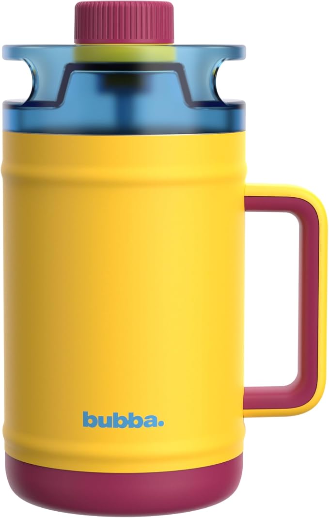 bubba 52 oz Insulated Stainless Steel Water Keg - Large Reusable Water Bottle Drinking Jug - Insulated Keg for Everyday Hydration, Lead-Free and BPA-Free, Spirit Week