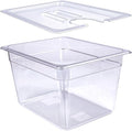 12 QT Sous Vide Container with Lid,Sous Vide Cookers Compatible with Anova, Joule, Nano, Wancle,Perfect for Chicken, Beef,Parties and Professionals (12 qt without racks)